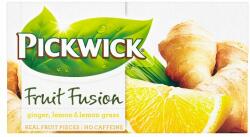 Pickwick Ceai Pickwick Fruit Fusion cu ghimbir si lamaie cu iarba de lamaie 20x 2g