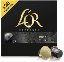 L'OR Espresso Onyx Intensity 12 capsule din aluminiu pentru Nespresso® 20 buc