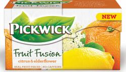 Pickwick Fruit Fusion Ceai de citrice cu floare de soc 20x 2g