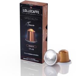 Lollo Caffé Capsule din aluminiu cafea Lollo caffé Terra Espresso pentru NESPRESSO® 10 buc