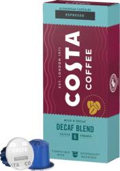 Costa Amestec de cafea Costa Coffee fără cofeină pentru capsule de aluminiu Nespresso 10 buc
