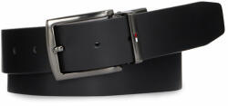 Tommy Hilfiger Férfi öv Denton Reversible Leather Belt AM0AM11224 Fekete (Denton Reversible Leather Belt AM0AM11224)