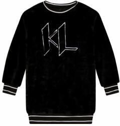 Karl Lagerfeld Kids Hétköznapi ruha Z12229 S Fekete Regular Fit (Z12229 S)