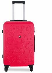 Semi Line Nagy bőrönd T5623-6 Rózsaszín (T5623-6)