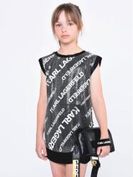 Karl Lagerfeld Kids Elegáns ruha Z12242 D Fekete Regular Fit (Z12242 D)
