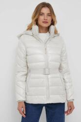 Calvin Klein rövid kabát női, bézs, téli - bézs L - answear - 89 990 Ft