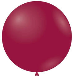 Balloons4party Set 2 baloane latex jumbo cranberry merisor clear 46 cm