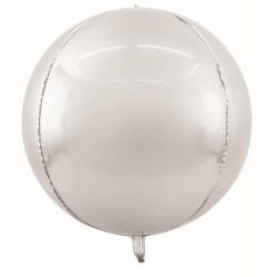 Balloons4party Balon folie Glob Sfera orbz argintiu 55 25 cm - articole-petreceri - 19,99 RON