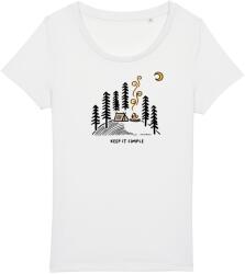Under The Pines Tricou Femei Keep it simple (camp on) - underthepines - 94,00 RON