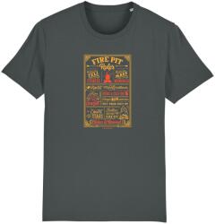 Under The Pines Tricou Unisex Fire Pit Rules - underthepines - 109,00 RON
