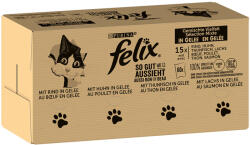 FELIX Sensations Jellies beef/chicken/salmon/tuna 120x85 g