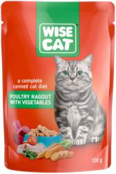 Wise Cat Poultry ragout with vegetables 24x100 g