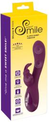 Sweet Smile Akkus 3 motoros, csiklókaros vibrátor (lila)