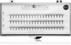 Lash Brow Premium Flare Silk Lashes gene false Spectacular Short 1 buc