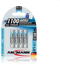 ANSMANN Baterie Ansmann AAA NiMH 1100 mAh (4 bucăți) (07521) Baterie reincarcabila