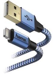 Hama Reflective 1, 5m Lightning kék adatkábel (178300) (178300)