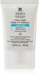 Kiehl's Dermatologist Solutions Ultra Light Daily UV Defense Aqua Gel SPF 50 PA++++ ultrakönnyű védő fluid minden bőrtípusra, beleértve az érzékeny bőrt is SPF 50+ 30 ml