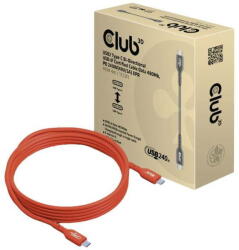 Club 3D Cablu Date CLUB 3D USB 2 Typ C PD 240W / 480Mb 4m St/St (CAC-1515)