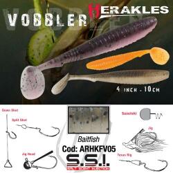 Herakles Shad HERAKLES Vobbler 4", 10cm Baitfish, 7buc/plic (ARHKFV05)