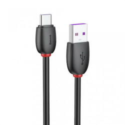 Baseus Purple Ring HW Quick Charger Usb la USB Type C 40W 1m Black - pcone