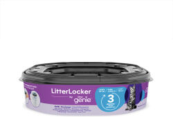 Litter Locker Litter Locker LitterLocker® by Genie Coș de gunoi pentru nisipul pisicilor - Pachet economic: 3 x cartușe rezervă (FĂRĂ gunoi)