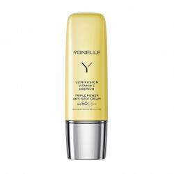 YONELLE Lumifusion Vitamin C Premium Triple Power Anti-Spot Cream SPF50 Arckrém 50 ml
