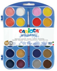 CARIOCA Vízfesték dobozban 24 színnel (30 mm) (42401)