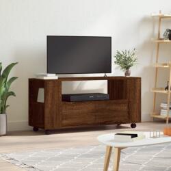 vidaXL barna tölgy színű szerelt fa TV-szekrény 102x34, 5x43 cm (833749)