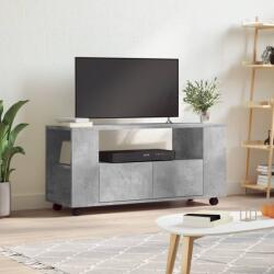 vidaXL betonszürke szerelt fa TV-szekrény 102x34, 5x43 cm (833746)