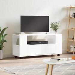 vidaXL magasfényű fehér szerelt fa TV-szekrény 102x34, 5x43 cm (833744)