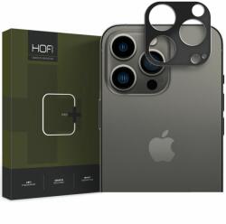 Apple 15 Pro - HOFI kameravédő keret fekete (A TELJES KAMERASZIGETET FEDI)