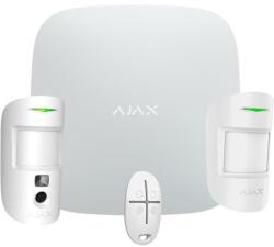 Ajax Systems Kit alarma StarterKit Cam, wireless, LAN si 2G, alb, Ajax (StarterKitCam(W))