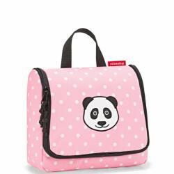 Reisenthel toiletbag kids rózsaszín pandás lány kozmetikai táska (WH3072)