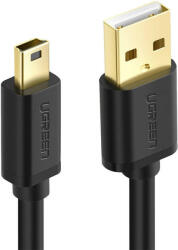 UGREEN USB - Mini USB Kábel - 1m 2A - Fekete (10355B)