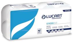 Lucart Toalettpapír, 3 rétegű, kistekercses, 8 tekercses, LUCART "Strong 8.3", fehér (811789P)