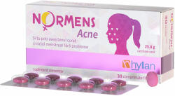 Hyllan Pharma Normens Acne, 30 comprimate, Hyllan