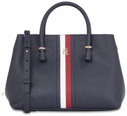 Tommy Hilfiger Táska Tommy Hilfiger Th Emblem Satchel Corp AW0AW15286 Space Blue DW6 00