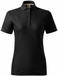 MALFINI Tricou polo femei Prime - Neagră | XL (2350116)