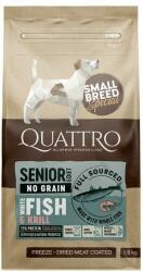 Kauno Grudai QUATTRO Dog Small Breed Senior fehérhúsú hal és krill 7kg