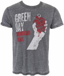 ROCK OFF tricou stil metal bărbați Green Day - American Idiot Vintage - ROCK OFF - GDBO01MC