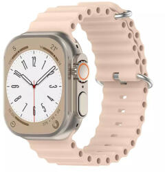 Matrix Curea Ceas Smartwatch Pentru Apple Watch 1/2/3/4/5/6/7/8/SE/SE 2/Ultra (42/44/45/49mm), Matrix, Roz (MWK3X)