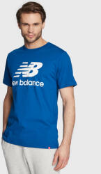 New Balance Póló Essential Logo MT01575 Kék Athletic Fit (Essential Logo MT01575)