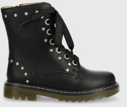 Pom D'api gyerek worker bakancs SID HI STUD fekete - fekete 26