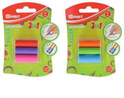 Spirit Roller 3in1 ceruzamarkolat és radír többféle színben 6db-os (407993)
