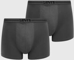 Levi's boxeralsó (2 db) szürke, férfi - szürke L - answear - 10 990 Ft