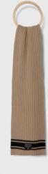 Armani Exchange gyapjú sál barna, mintás - barna Univerzális méret
