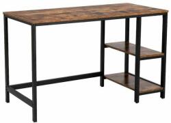 VASAGLE Rusztikus barna íróasztal (LWD47X)
