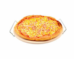 Perfect Home Tava acoperita cu piatra pt. pizza 33cm Tava