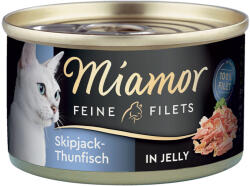 Miamor 24x 100g finom filé Skipjack tonhal Miamor nedves macskaeledel