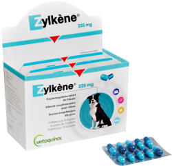 Vétoquinol 100db Zylkene kapszula (10-30 kg) 225 mg étrend-kiegészítő kutyáknak